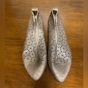 PIKOLINOS La Marina Metallic Gold Lasercut Design Flats Size EU 37/US 6.5